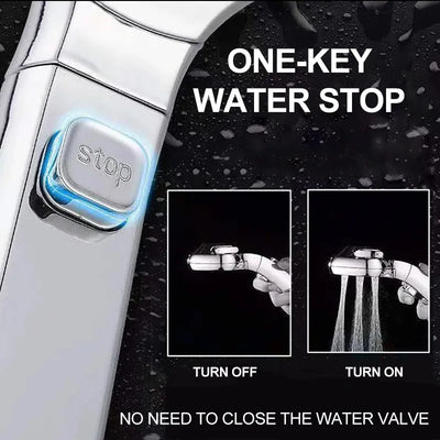 RainFlow -  4 Mode Adjustable Handheld Shower Head™