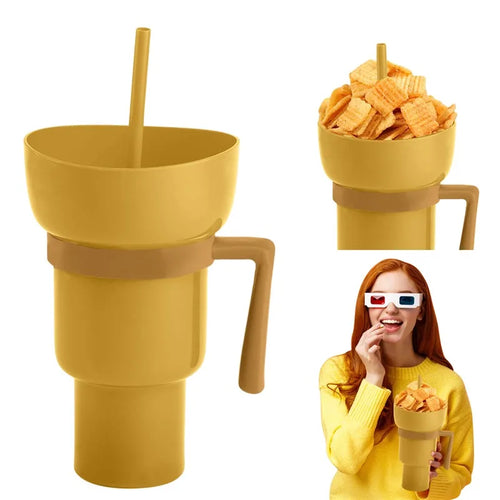 SnackSip - Snack Bowl and Mug™
