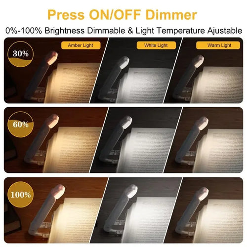 ReadGlow - Clip-on Book Lamp™