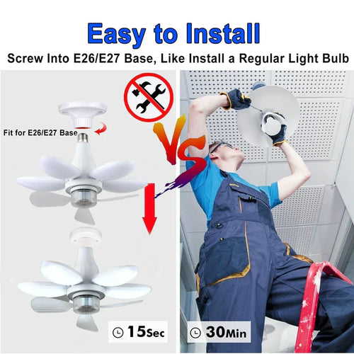 BreezeBright - Fan Light™