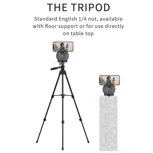 FocusFlow - AI Auto Face Tracking Tripod 360 Rotation™