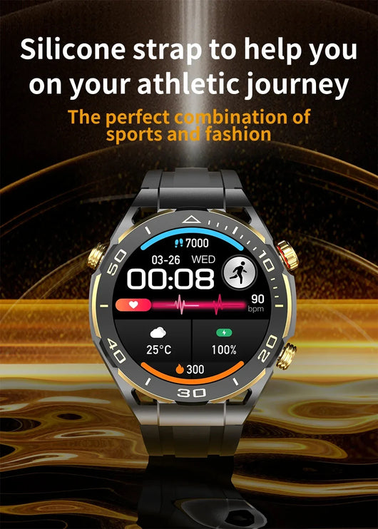 AlphaTech - Multifunctional Bluetooth Casual Smart Watch™