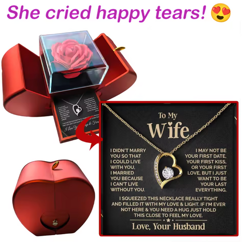 To My Wife – Love Heart Necklace – Your Last Everything