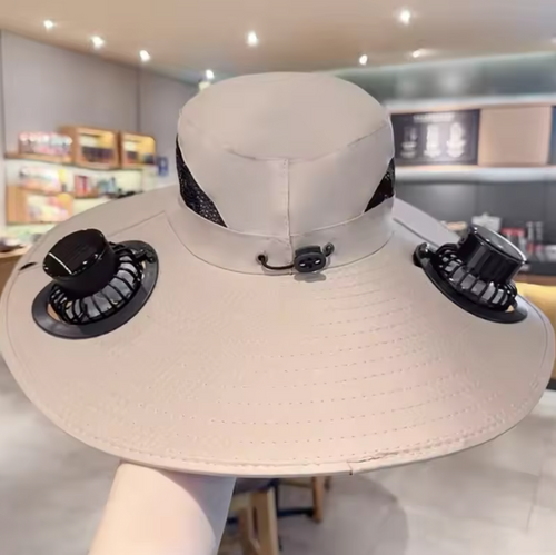 HatFan - Solar Powered Summer Hat
