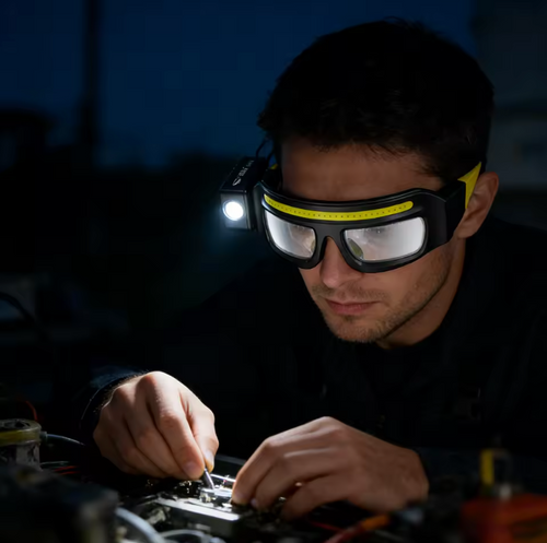 TradesmanLight® - Hands-Free Head Lamp