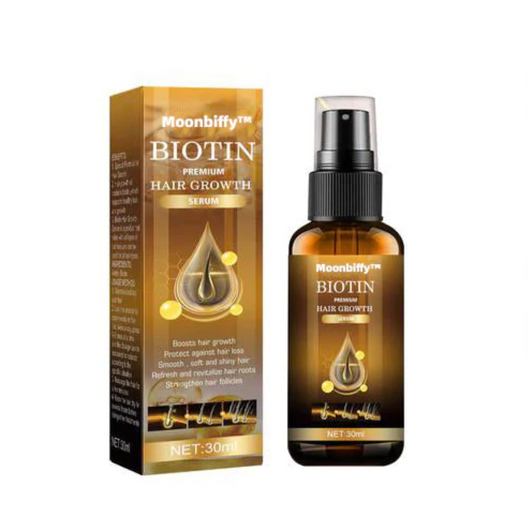 LAST DAY SALE-80 OFF Moonbiffy Biotin Premium Hair Growth Serum™
