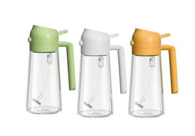 2 in 1 Glass Oil Sprayer  Dispenser™