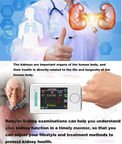 Bikenda Non-Invasive Blood Glucose Meter Powerful 8-in-1 detection™