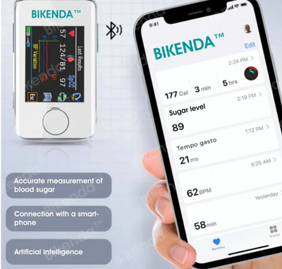 Bikenda Non-Invasive Blood Glucose Meter Powerful 8-in-1 detection™