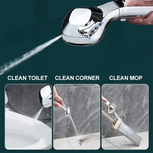 RainFlow -  4 Mode Adjustable Handheld Shower Head™