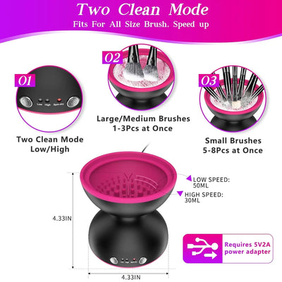 BrushWhirl - Automatic Brush Cleaner™