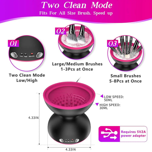 BrushWhirl - Automatic Brush Cleaner™
