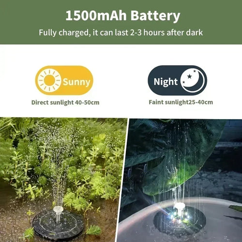 OceanLight - Solar Led Fountain