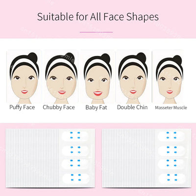 Last Day 70 OFFInvisible Face Lifter TapeHas a delicate V face 120pcs™