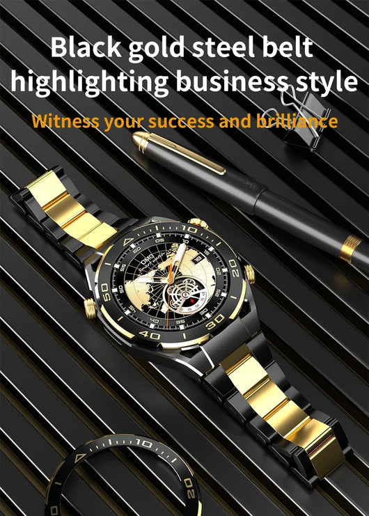AlphaTech - Multifunctional Bluetooth Casual Smart Watch™