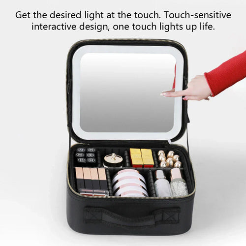 GlowGuard - Smart LED Cosmetic Bag™