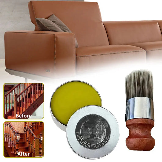 Creamora Leather Fix Cream with Free Brushes™