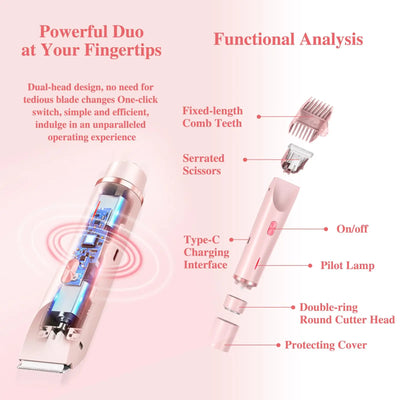 Last Day 70 OFF Two in One Power Hair Trimmer™