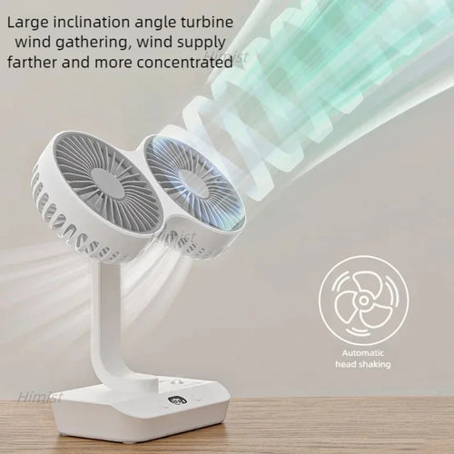 TwinFlow - Double Head Small Fan™
