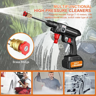 AquaPower - 10 in 1 Cordless Car Wash Gun™