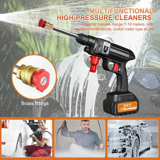 AquaPower - 10 in 1 Cordless Car Wash Gun™
