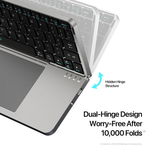 Portable Bluetooth Foldable Keyboard