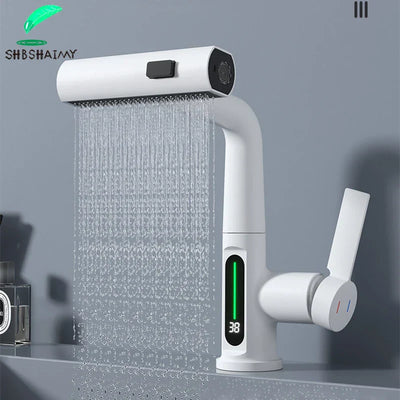 LuxFlow - Multifunctional Digital Display Pull-out Faucet™