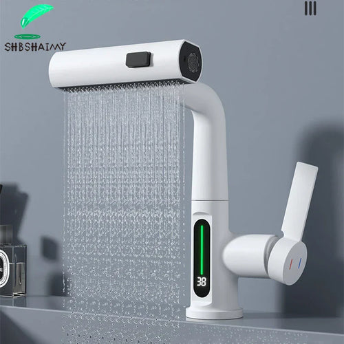 LuxFlow - Multifunctional Digital Display Pull-out Faucet™