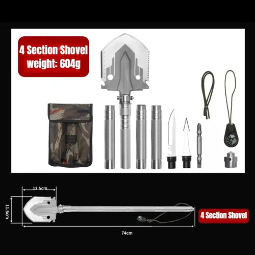 16-in-1 Tactical Survival Camping Shovel™