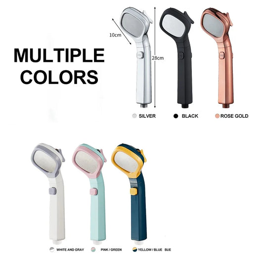 RainFlow -  4 Mode Adjustable Handheld Shower Head™