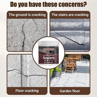 Water-Resistant Polyurethane Grouting Sealer - Crack  Leak Fix™