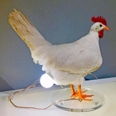 QuirkyGlow - Chicken Lamp™