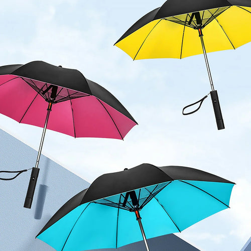 BreezeShade - Compact Umbrella with Fan™