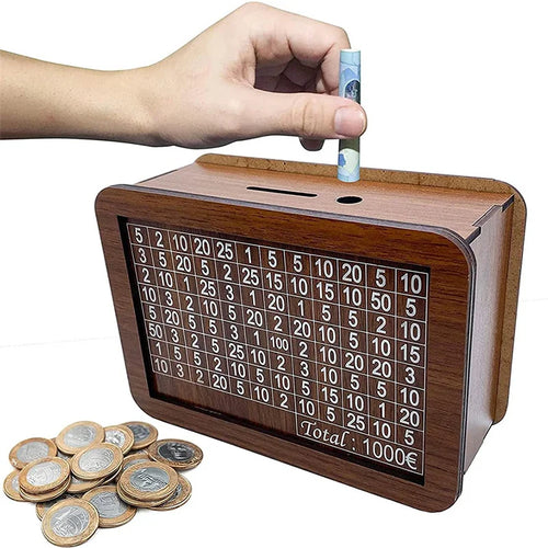 MoneyNest - Wooden Piggy Bank™