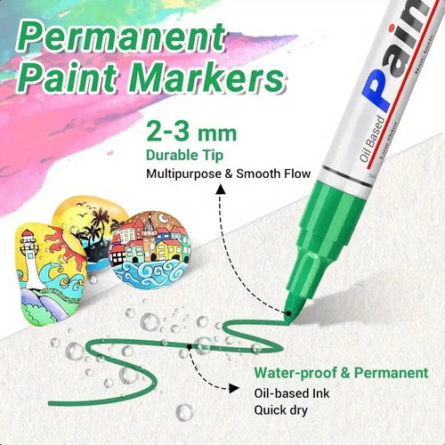 Paint Marker Set [Multifunctional Use]