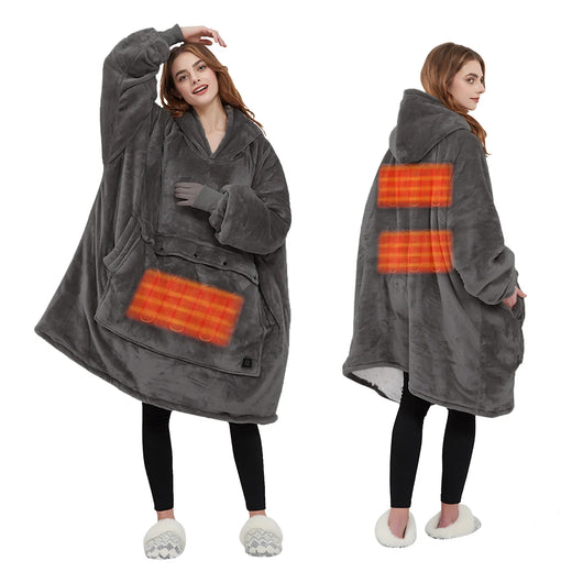 HotHoodie  - Unisex Heated Snuggie Hoodie™