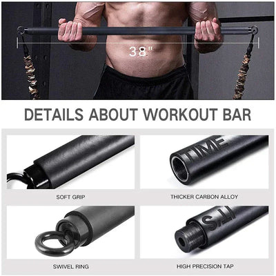 PowerBands - Exercise Band And Bar Kit™