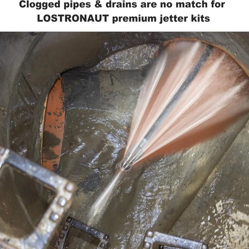 High Pressure Drainage Cleaning Kit™