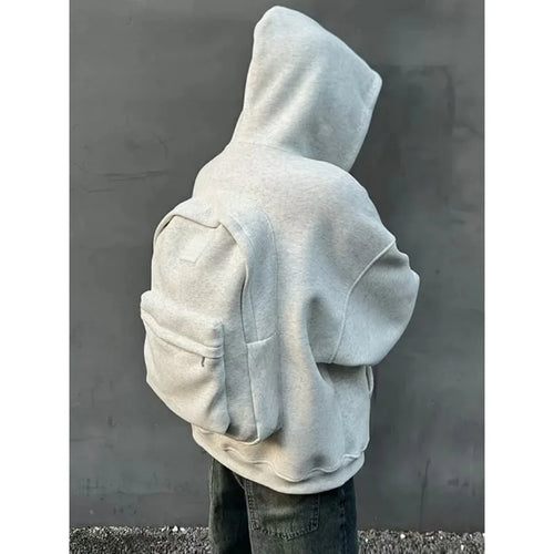 Punk Style Schoolbag Jacket