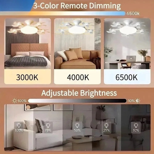 WhisperLight™ -  LED Ceiling Fan