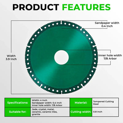 INDESTRUCTIBLE DISC 20 - Cut everything in seconds™