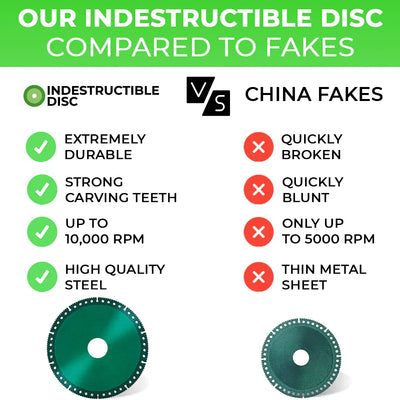 INDESTRUCTIBLE DISC 20 - Cut everything in seconds™