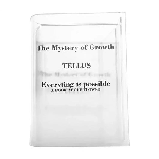 AcrylFlora™ - Unique Clear Book Flower Vase - TumTum