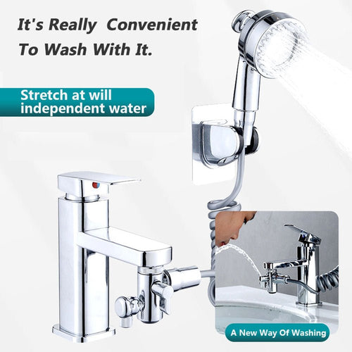 ALL-IN-ONE EASY CLEAN ADJUSTABLE BATHROOM SET™