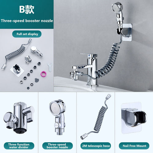 ALL-IN-ONE EASY CLEAN ADJUSTABLE BATHROOM SET™