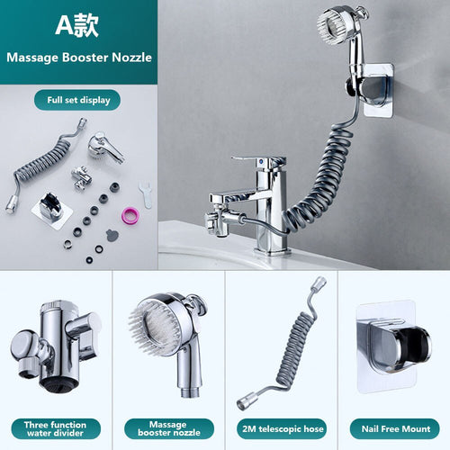 ALL-IN-ONE EASY CLEAN ADJUSTABLE BATHROOM SET™
