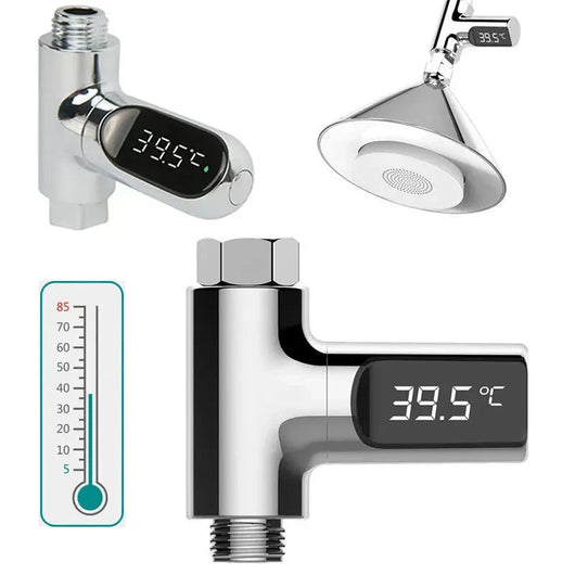 AquaTemp™ - LED Display Water Shower Thermometer - TumTum