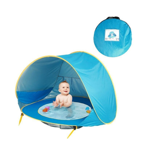 BabyBeach - Tent with Compact Pool and UV-Protection™