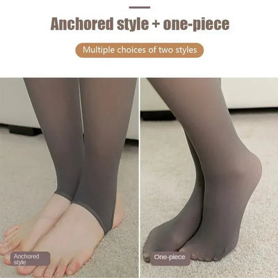 Belle's HeatClass Translucent SuperStretch Pantyhose Leggings - TumTum