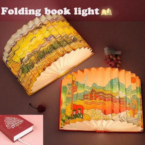 BookGlow - 3D Folding Creative Lamp™